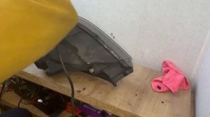 Разборка фары Tucson JM