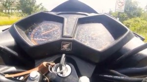 Top speed  Honda CB 125 F TWISTER ...