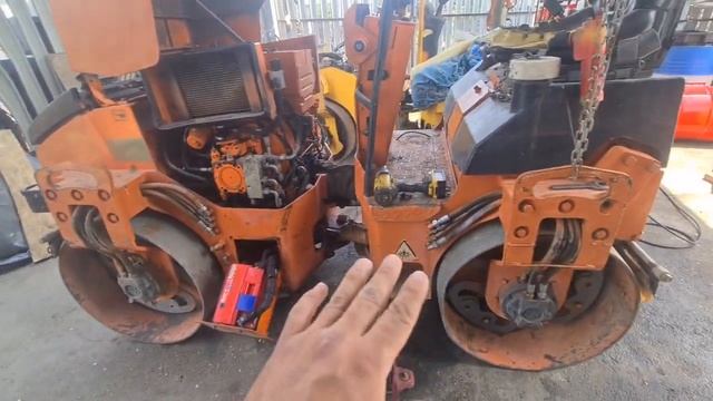 Ремонт дорожного катка Hamm hd10 смотреть онлайн