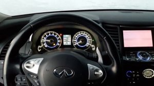 Infiniti FX37 запуск в -33 градуса.