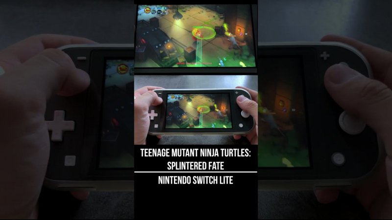 Teenage Mutant Ninja Turtles: Splintered Fate Nintendo Switch Lite Gameplay #nintendoswitchlite