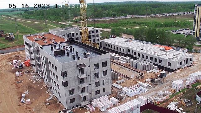 ЖК «Притяжение» от Scandinavia. Ход строительства. Май 2023