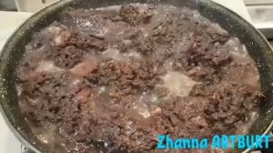 КРОВ свиняча зі шкварками та молоком у сковороді)) ВАРТО СПРОБУВАТИ