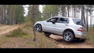 Mercedes ML270 W163. Как работает имитация блокировок.