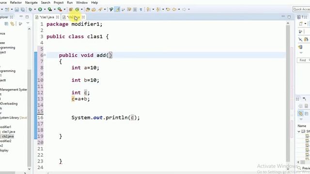 Bangla Java Programming Tutorial : Local variable in java