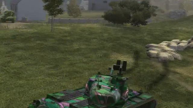 Танк STA-1 в камуфляже Rin | World of Tanks Blitz