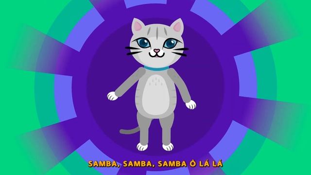 Samba Fefe - Samba Lele - Vídeo música de animação infantil - desenho animado - Gatinho Fernandinho смотреть онлайн