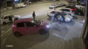 Боксёр против троих гопников