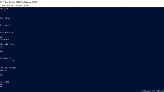 DDSRY- | Python Graphic Project | How to Create Graph-Pattern using python with Turtle Module-DDSRY