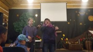 общее пение - тук, тук дверь открой