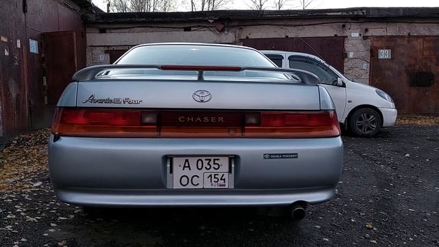 Проверка работоспособности амортизаторов багажника на TOYOTA CHASER AVANTE GX90 (1996 г.в.) смотреть онлайн