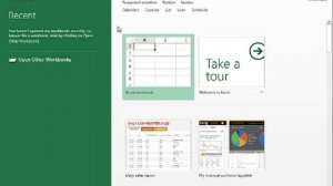 Excel 2013   Video 1   Get Rid of the Start Screen