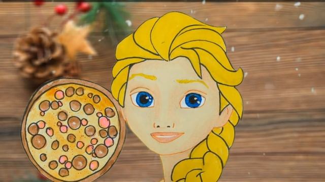 Paper dolls Elsa frozen Makeup set. Miniature crafts beauty makeover games for girls by DollsyHolls