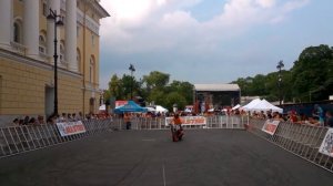 Фестиваль Харлей Дэвидсон выступление мотошколы МАСТЕР!