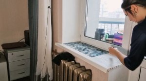 DIY. Переделка подоконника. Обновить старый подоконник мозайкой. Бюджетно и просто!
