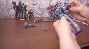 как слепить скибиди болоклоклаву и титана камера мена 2.0