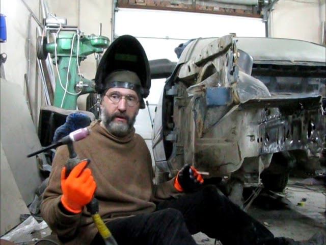 Кузовной ремонт. Точки. Сверление. TIG cварка. смотреть онлайн