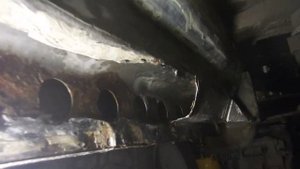 Ремонт внутренней части порога