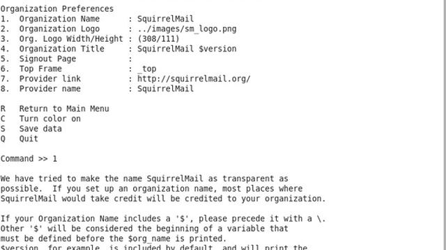 Squirrelmail Configuration Part - II смотреть онлайн
