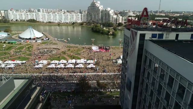 Минский полумарафон 2018 глазами компании Paroc смотреть онлайн