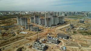 Облёт квартала Тропические острова комплекс Минск Мир 5 мая 2022 года