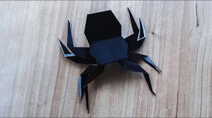 Origami spider | Оригами паук из листа бумаги | 折り紙 クモ