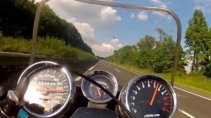 Suzuki Bandit 1200 S runs over speedo - GSF 1200 S jenseits des Tachos