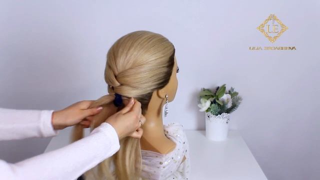 Легкие прически из 1 резинки.? Новый способ сделать прическу на длинные волосы