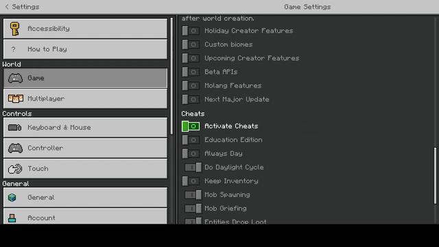 How to turn cheats on in your realm! смотреть онлайн