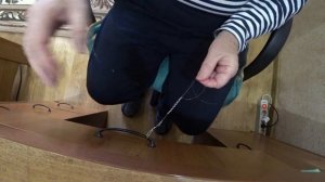 Отвод  из лески для ловли пеленгаса