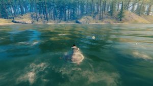 ПЕРЕПЛЫЛ РЕКУ НА ТЕЛЕГЕ В VALHEIM!НЕ ЧИТЫ!БАГИ ВАЛЬХЕЙМ