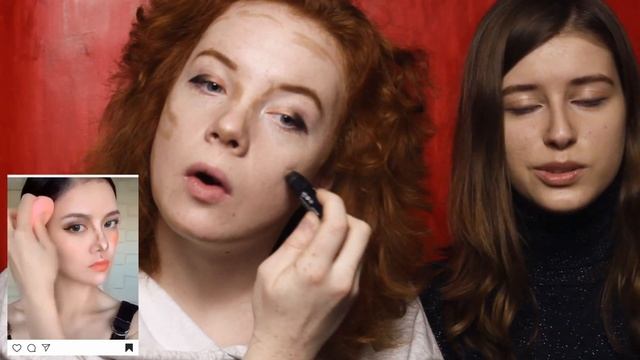 ТРЕШ МАКИЯЖ АЗИАТСКИМИ ЛАЙФХАКАМИ! смотреть онлайн