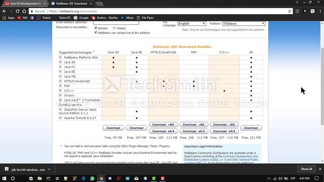 Video Tutorial Como Descargar e Instalar Java NetBeans смотреть онлайн