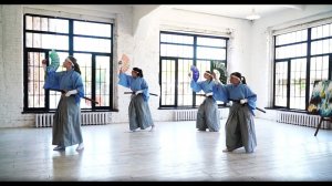 Kenbu Kokoro kai |Танец с мечом | Традиционные японские воинские искусства для девушек 剣舞