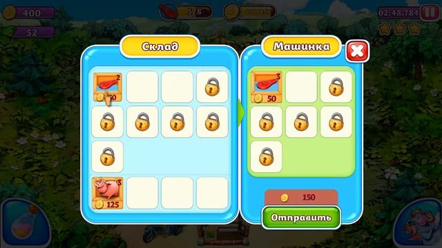 Веселая ферма. Остров безумного медведя, 4 уровень смотреть онлайн