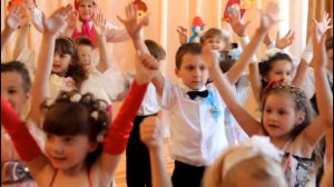 Выпускной - 2014  с Машей и Кляксой ДОУ №8 г. Шахтерск, Украина