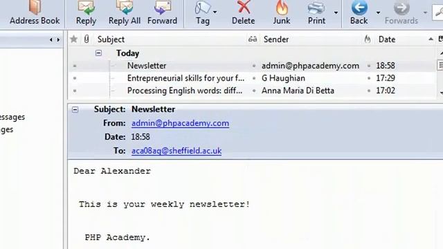 PHP Mailing List 120 Part 6 смотреть онлайн
