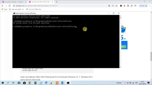 Cara Aktivasi Microsoft Office 365 Professional Pro Di Windows 10, 7, 8, 8 1 смотреть онлайн