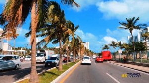 Cancun Hotel Zone Scenic Drive [4K] | Cancun | Quintana Roo | Mexico