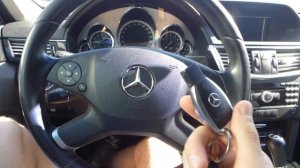 Ремонт защелки блокиратора руля Mercedes W212 ESL ELV в Минске. Не включается зажигание не заводитс