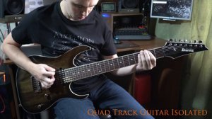 Ibanez RG752LWFX Guitar Metal Riff Test