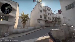 How to Smoke Xbox mid box in Dust 2 Fast and Easy CSGO cs go