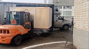 Разгрузка токарного станка | © 2023