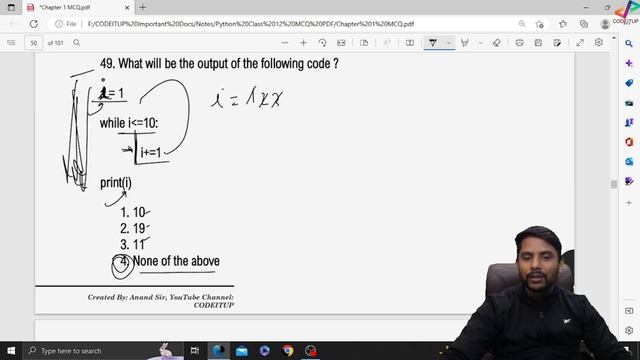 100 Python MCQ | Python Basics & Looping | Video 01