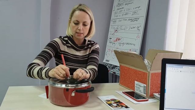 Видео-отзыв про кастрюлю по акции "Праздничная кухня" смотреть онлайн