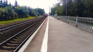 ЭС2Г-019/041 "Ласточка" (ТЧ-20 Окт, РЖД) сообщением Финляндский вокзал-Выборг