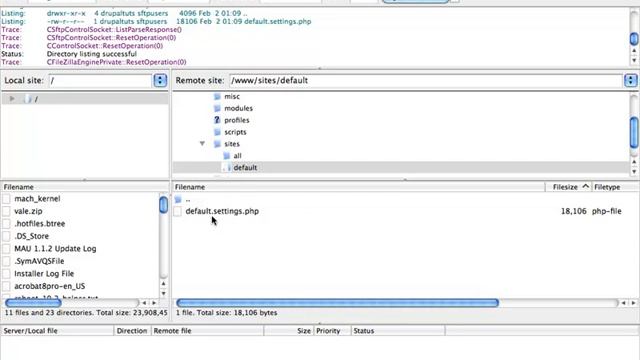 Drupal 7 Installation
