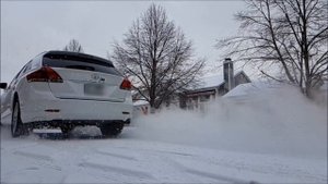 Toyota Venza AWD system on snow