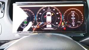 Установка жк приборной панели VW Polo sedan PQ25