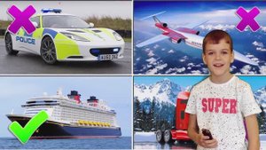 Веселая Игра с Академиком Крохой | Исследование Транспорта!